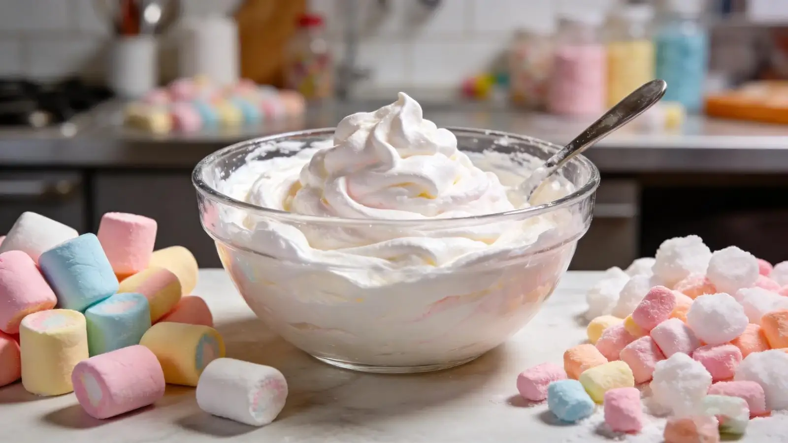 Geschäumte Süßwaren (Marshmallows und Schäume)