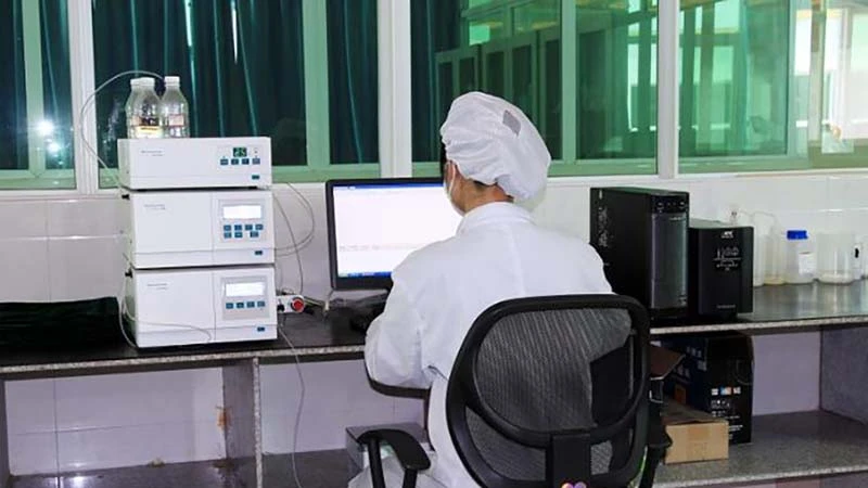 ห้องปฏิบัติการทดสอบจุลินทรีย์